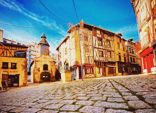 limoges places retire france